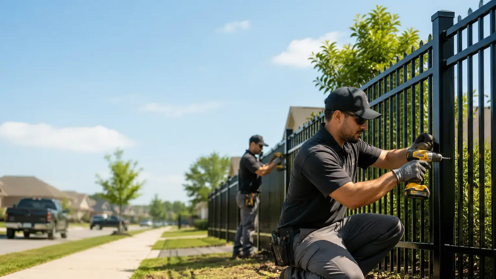 Metal Fence Installation in Victor, NY